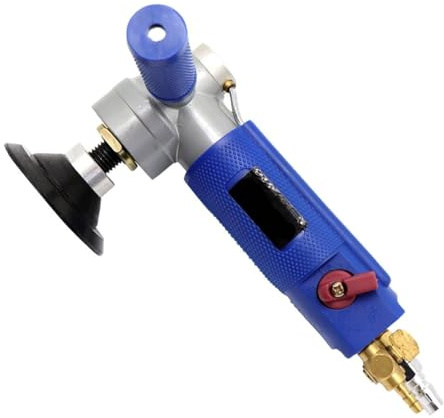 Pulidor, Lijadora neumática de aire de 4 pulgadas, fresadora con alimentación de agua, pulidora húmeda