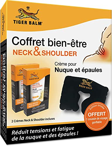 Tiger Balm® Baume du Tigre® Coffret Bien-être : crème Neck & Shoulder 2x50g