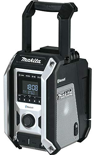 Makita XRM09B 18 V LXT / 12 V Max CXT Lithium-ION Radio sans Fil Bluetooth de Chantier, Outil Uniquement