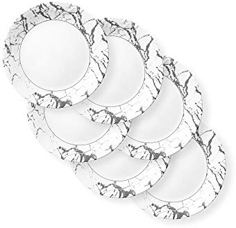 Corelle Boutique Lunch Plate Stone 8.5in (21.6cm) 6 Pack
