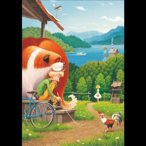 DAVICI Holzpuzzle für Erwachsene und Kinder Einzigartiges Puzzle für die ganze Familie | 100 Teile | Kollektion M - Sommermärchen
