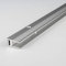 PROVISTON profilé de finition | Aluminium anodisé | Argent | Largeur 21 mm | Épaisseur sol 7-15 mm | Longueur 1000 mm | À visser | Profil de bordure | Barre de finition | Profil de sol | 1 pièce