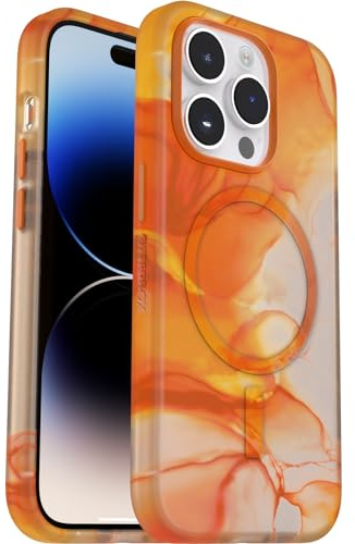 OtterBox Slim and Sturdy Series Case for iPhone 14 Pro for MagSafe, Shockproof, Drop Proof, Ultra-Slim, Protective Thin Case, Tested to Military Standard, Orange