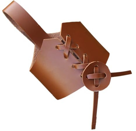 MAGICLULU Hornbecher-set Becherträger Für Getränke Tragbarer Becherträger Spiel Bierhalfter Kaffeetassenhüllen Aus Leder Trinken Becherabdeckung Reisen Hörner Pu Handheld