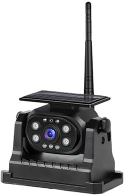 Caméra Arrière Caméra Arrière De Voiture WiFi sans Fil Bande Solaire Batterie Caméra De Recul Caméra De Recul 1080P Vision Nocturne Infrarouge Webcam Recul Voiture