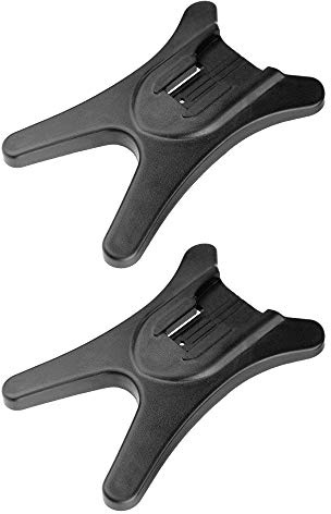 Asyduey Kamera Flash Staender Blitzlicht Blitzschuh Montieren Staender Mit 1/4 Metall Stativ Gewinde Fuer Flash Speedlite 2Er Pack