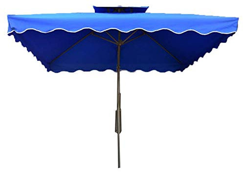 GHMYU Parasols 2.5 x 2.5m Square Cantilever Hanging Umbrella, Sun Protection for Outdoor/Gardens/Balcony/Patio Tent Parasol umbrella