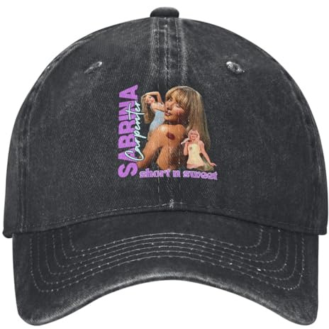 Baseball Cap Sabrina Carpenter Album Short N' Sweet Sun Protection Hip Hop Summer Fitted Retro Rock