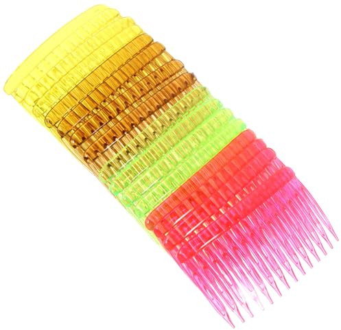 FOMIYES 12 Stück Kunststoff Haarkämme Klein Klassisch Seitlich Für Damen Mädchen Vintage Haarschmuck