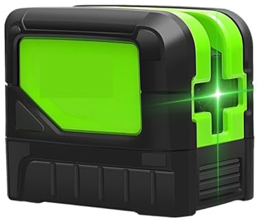 Niveau laser, Niveau Laser À Faisceau Vert 2 Points De Lignes Croisées, Outils Diagnostic Professionnels lement Automatique 180 Degrés,pour le travail du bois