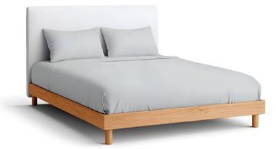 Nina Home Completo Lenzuola in Puro Cotone, Set Biancheria da Letto Premium Quality Made in Italy, con Federe 50x80cm (Panna, Matrimoniale, Tinta Unita)