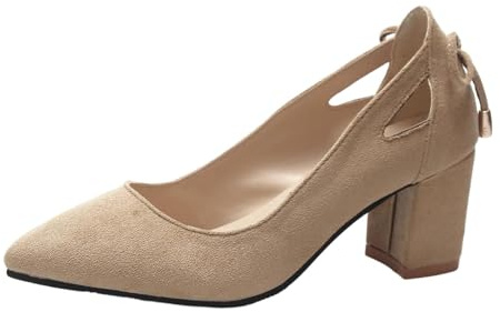 Elegantes Zapatos de tacón de Punta Afilada con clásico, sofisticados Tacones para el día a día, Ideales para Ocasiones Formales e Informales, Mujer.