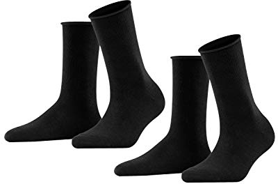 FALKE dam Happy 2-Pack Strumpor bomull andningsaktiv
