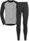 Odlo Thermounterwäsche Herren Active Warm I Langarm Thermoshirt und Thermohose I Warme Skiunterwäsche Thermounterwäsche Set I Herren