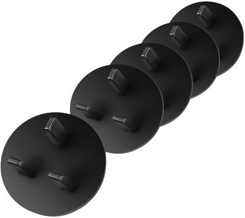 Plug Socket Covers UK 24 Pack Black - Baby Safety Outlet Covers, Child Proof Socket Protectors, Easy Install Plug Covers for 3 Pin UK Sockets, Electrical Safety