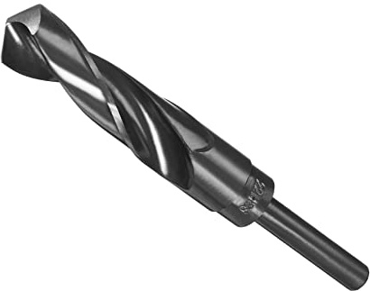 CoCud Verringert Schaft Spiralbohrer 22mm Schnitt Kante Nitride Beschichtet | Drehung Bohreinsätze, Schnellstahl 9341, 1/2 Schaft, Für Edelstahl Metall Holz