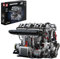 Mould King 10087 Technik L4 Motor Bausatz Bausteine Klemmbausteine Motor Benzin Modellbausatz Simulation Motoren mit Funktionsfähiges Engine kit für Erwachsene(1787 Teile)