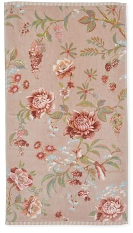 Pip Studio Badetuch Secret Garden Khaki 55x100cm