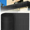 Peviasot Lot de 2 tapis brise-vue en PVC - 120 x 300 cm - Coupe-vent - Design triple renforcé pour jardin, balcon, terrasse - Clôture brise-vue résistante à la moisissure - Avec sangles de serrage -