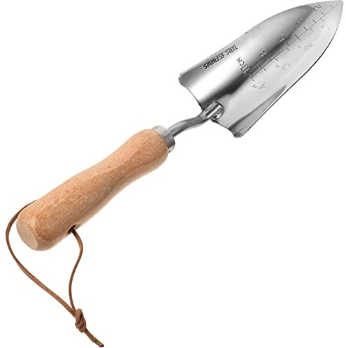 TOYANDONA Petite Pelle de Jardin en Acier Inoxydable pour Outils de Jardinage, Ameublir Le Sol et Désherber, pour Planter et Creuser