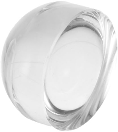 Gadpiparty Acrylic Magnifying Glass Dome Round Paperweight High Definition Reading Magnifier for Studying Maps Useful Desktop Decoration