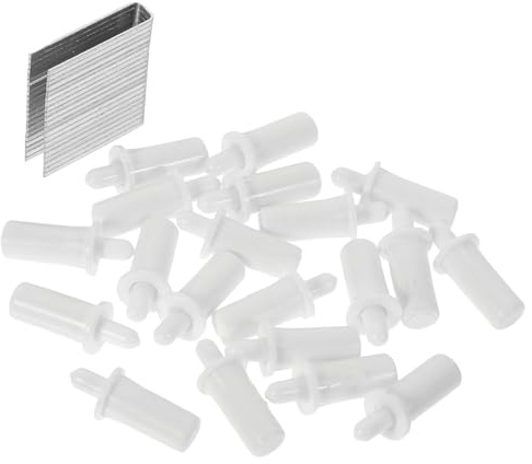 MAGICLULU Kit de Réparation Agrafes et Goupilles de Volet Persienne en Acier Inoxydable et Plastique, Fixation Volets Roulants, Accessoires de Remplacement pour Stores, 40 Pièces, Usage