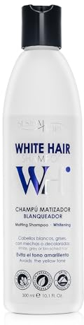 Champú silver WH matizador blanqueador cabellos blancos sin parabenos sin sal 300ml. sesioMWorld®