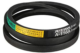 sourcing map A-1168/A46 Antriebskeilriemen Innenumfang 46(1168mm) Industrieller Kraftübertragungsriemen aus Gummi Keilriemen Zahnriemen Flachriemen