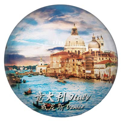 3D Venedig Italien Kühlschrank Kühlschrankmagnet Kristallglas Magnet Tourist Travel Souvenir Sammlung Geschenk Magnetische Aufkleber Home Küche Dekoration