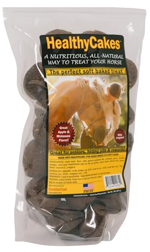 HealthyCakes 2 lbs., Soft Baked Treats for Horses, Contains Omega 3 & 6