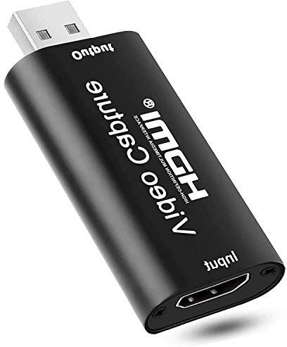 AMK Scheda di acquisizione Video,USB 2.0 1080p Scheda di acquisizione Video Streaming HDMI per Windows/Mac OS,per PC HDTV PS5 VideoCamera Proiettore