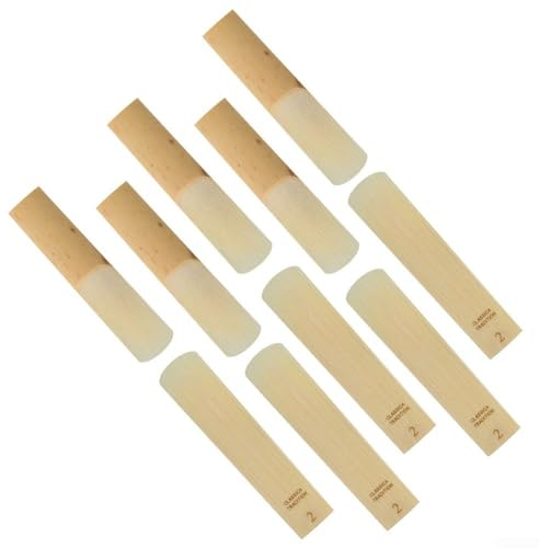 Altsaxophon-Blätter, Stärke 1,0, 1,5, 2,0, 2,5, 3,0, 3,5, Ersatzzubehör (Stärke 2,5)