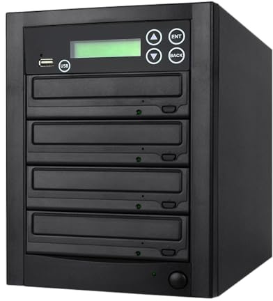EZ DUPE Media Maven-Duplizierer – 1:3 Flash Media (USB) & Disc (DVD/CD)-Kopierer