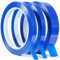 HavaCue 3 Rollos Cinta Térmica Adhesiva para Sublimación, 10 mm x 66 m y 20 mm x 66 m Cinta Termica Sublimacion, Cinta Resistente al Calor Azul para Para Electrónica, Placa De Circuito