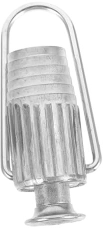 HEALEEP Stringer Di Corda in Metallo Tenditore Stendibiancheria Serraggio Della Corda Tendifilo Tendicinghia in Metallo Tenditori Di Linea Argento Alluminio
