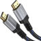 KabelDirekt – Câble HDMI 4K, gaine en nylon incassable – 12,5m – 4K@60Hz (Cuivre extra pour jusqu'à 18 Gbit/s et Ultra HD/4K, High Speed avec Ethernet, Blu-ray/PS5/Xbox Series X/Switch)