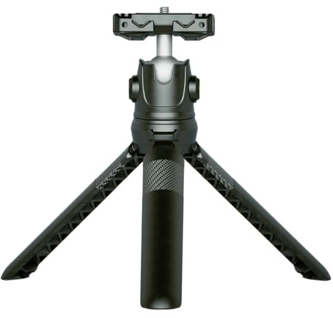 Digicharge Gorilla Tri Pod - Trípode para selfies para teléfono/cámara de acción/cámara compatible con teléfonos inteligentes/GoPro Hero/Insta360/cámaras digitales y DSLR