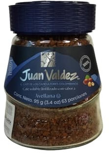 CAFE JUAN VALDEZ - CAFE COLOMBIANO - CON SABOR A AVELLANA - 95 G
