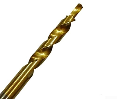 Step Drill Bit Set 3pcs Coated for Pocket Hole Jigs, Suitable for Wood, Aluminum, Plastic, Copper, Cast Iron, HSS 4241 Material