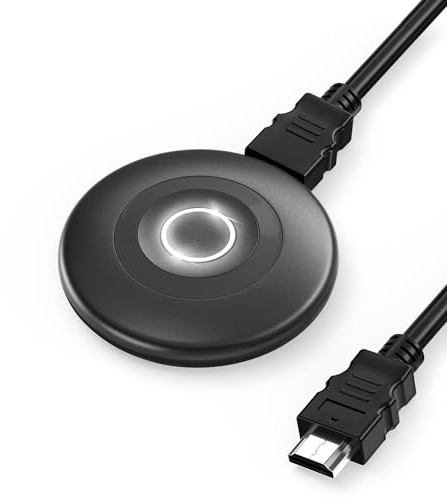 2026 HDMI Inalámbrico Dongle 4K for TV, 2.4/5G Miracast WI-FI Adapte, Plug & Play, Receptor Soporta Airplay/DLNA, HDMI Wireless Dongle para Phone Android/i-OS/Windows/Mac to TV/Monitor/Peojector