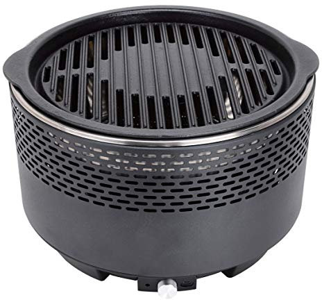 Netagon Black Portable Charcoal Barbecue Table Camping Caravan Picnic Outdoor BBQ Grilling Yoga Grill