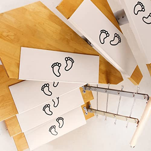 JYMYGS 21 x 55CM Stufenmatten innen 5 stück Antirutschstreifen Treppe Set, treppenstufen matten rechteckig selbstklebend zuschneidbar, Treppenteppich für Kinder, Älteste und Haustiere, Braun