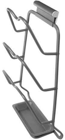 INOOMP Hantelständer Für Kurzhanteln Mehrschichtiges Design Wandmontiert Sicher Und Haltbar Mit Aluminium-wasserschale Sauberes Training Einfache Montage Ohne Bohren