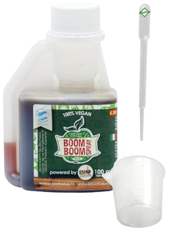 Weedness Biotabs Boom Boom Spray 250 ml - Naturdünger Grow Flüssig Bio Orchideen Bonsai Organische Dünger Set Kit