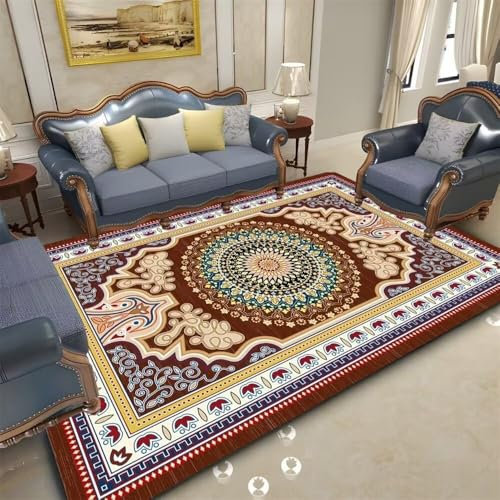 RUGMRZ Deko Teenager Mädchen Zimmer Teppich Bad Vintage Wohnzimmer Esszimmer Schlafzimmer Büro Waschbar Flickenteppich Kleiner 180X250CM