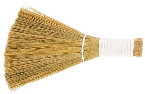 UPKOCH Kompakter Handbesen Miscanthus Kleiner Besen Für Tisch Und Haushalt Mit Weichem Material Fusselfrei Tragbar Für Büro Auto Und Zuhause