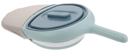 CALLARON Orinal Doméstico Práctico Para Pacientes y Ancianos Discapacitados, 1 Unidad, Plástico Ligero Azul, Compacto y Fácil De Limpiar, Uso Hospitalario y Cama, Adecuado Para Mujer y Hombre Mayor