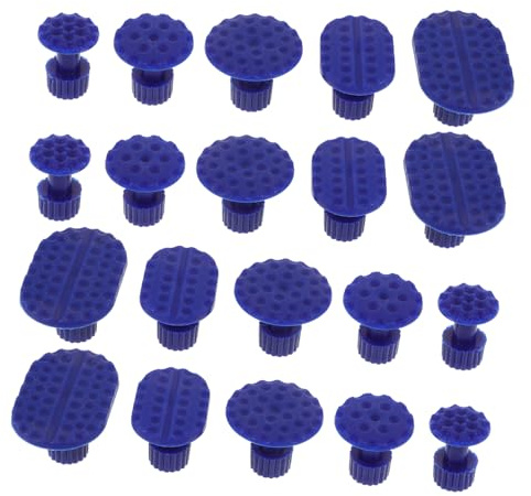 Healifty Kit de Herramientas de Carrocería 5 Juegos de Plástico Diseño de Ventosa y Lengüetas Extractoras para Reparación de Abolladuras para Mecánicos y Aficionados