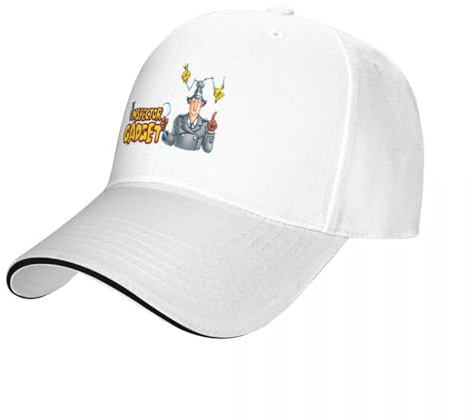 Inspecteur Gadget Inspecteur Gadget Dessin animé Inspecteur Gadget Costume Casquette de Baseball Snapback Cap Chapeau Derby Homme Femme