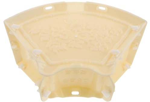 FONDOTIN Stampo per Calcestruzzo a Forma di Ventaglio in Plastica Resistente, Stampi per Decorazioni da Giardino Asiatico Motivo Floreale e Uccelli, per Pilastri e Recinzioni Esterne, Uso